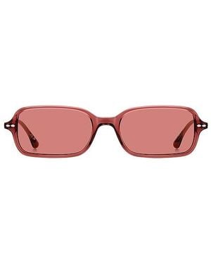 Isabel Marant Square Sunglasses - Red