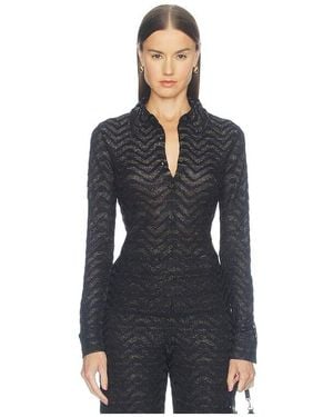 Missoni Long Sleeve Shirt - Black