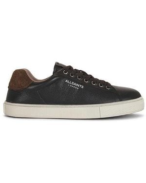 AllSaints Tucker Low Top Trainer - Black