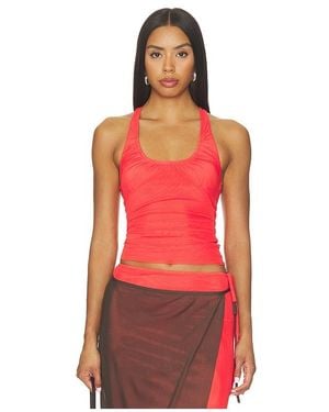 Bec & Bridge Alyna Racer Top - Red