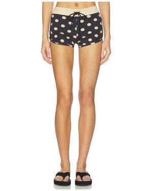 With Jean Bailey Swim Short - Blue