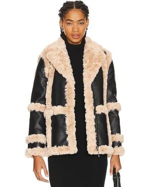 Unreal Fur BLOUSON GATE KEEPER en Black - Noir