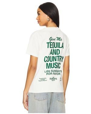 Los Sundays The Tequila & Country Music Tシャツ - ホワイト