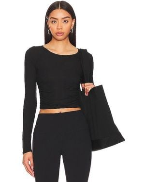 Alo Yoga Gather Long Sleeve - Black