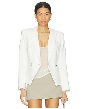 Veronica Beard Cropped Rickie Dickey Jacket - White