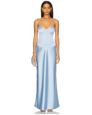 Anna October X Revolve Delancy Maxi Dress - Blue