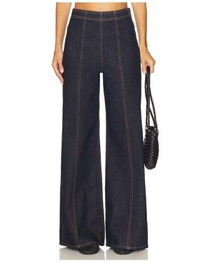 Ulla Johnson Pierna Ancha Bianca En Color Azul Talla (También En 25, 26, 28, 29, 30, 31)