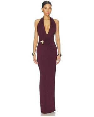 Nookie Portia Halter Maxi Dress - Red