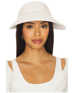 FAVORITE DAUGHTER Visor With Embroidered Logo - White