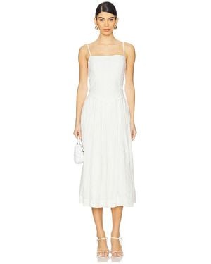 Free People Salvador ミディ丈ドレス - ホワイト