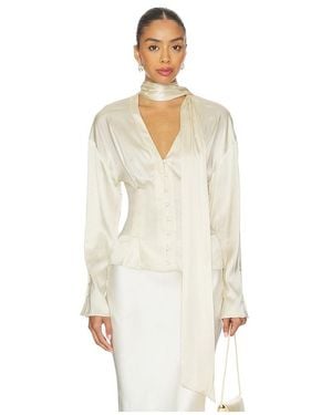 LPA Cassidy Blouse - White