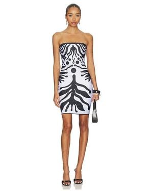 DI PETSA Iris Lycra Mini Dress - White