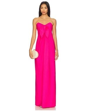 Caroline Constas Kaia Dress - Pink
