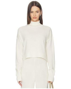 SABLYN Sable Turtleneck Sweater - Weiß