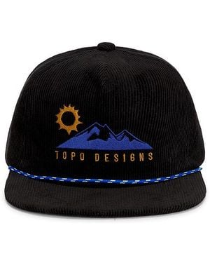 Topo Truckermütze - Schwarz