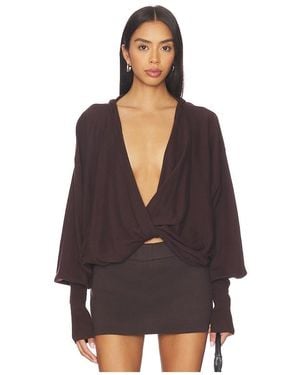 1XBLUE Twist Hoodie - Purple