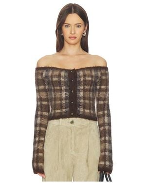 Nanushka Cárdigan Liliah En Color Marrón Talla (También En Xs, S, M) - Negro