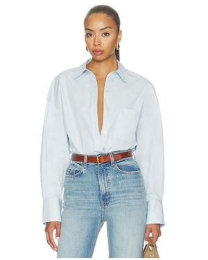 WAO Poplin Button Up - Weiß