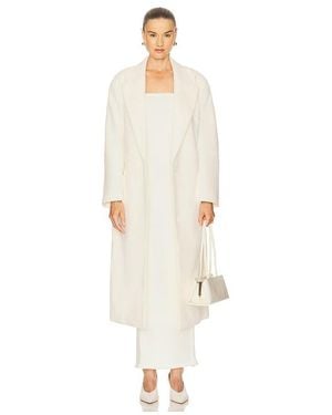 Bardot Classic Oversized Coat - White