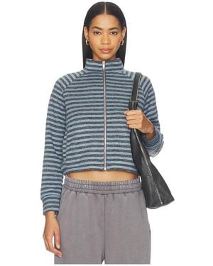Lioness Bloom Knit Jacket - Blue