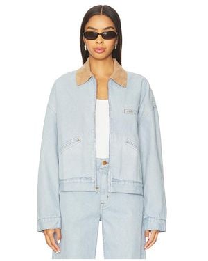 SLVRLAKE Denim Jacke Camden - Weiß
