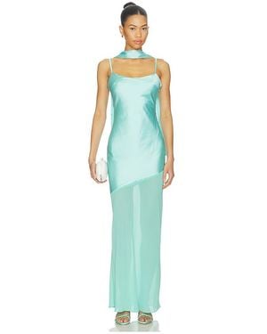 MORE TO COME Griffin Maxi Dress - Blue