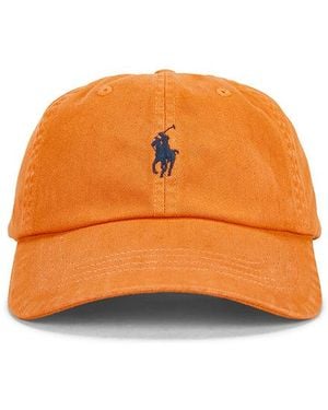 Polo Ralph Lauren Cotton Chino Classic Sport Cap - Orange