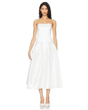 MORE TO COME Cambria Strapless Dress - White