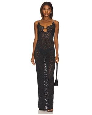 House of Harlow 1960 Abendkleid Jackie - Schwarz