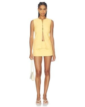 Amanda Uprichard Emsley Romper - Natural