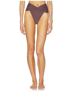 Tularosa Lucci High Waist Bottom - Brown