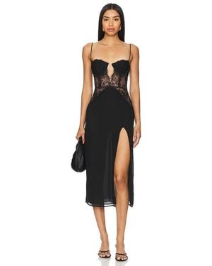 Nbd Rosabelle Midi Dress - Black