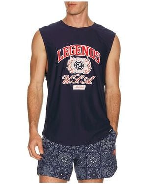 Legends Circuit Usa Tank - Blue