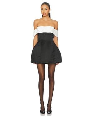 Elliatt Sorrel Off Shoulder Mini Dress - Black