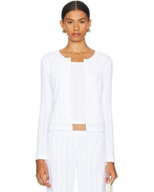 Cou Cou Intimates The Cardigan - White