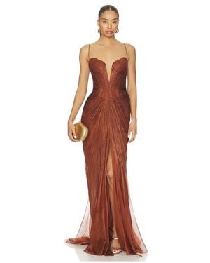 Maria Lucia Hohan Cecilia Dress - Brown