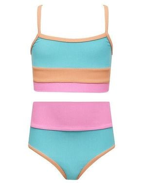Beach Riot Bikini Little Eva & Emmy - Blau