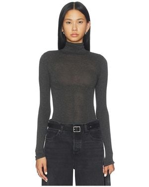 Agolde Wilma Bodysuit - Black
