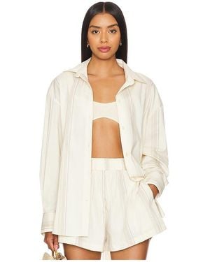 Faithfull the Brand En Vau Oversized Shirt - White