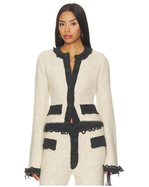 Orseund Iris The Boucle Lounge Jacket En Color Crema Talla (También En M, S, Xs) - Neutro