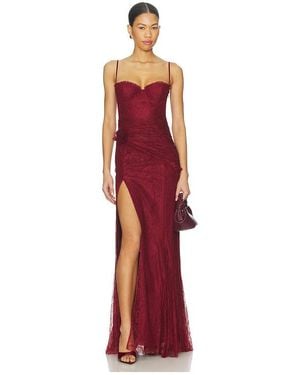 MAJORELLE Salma Gown - Red
