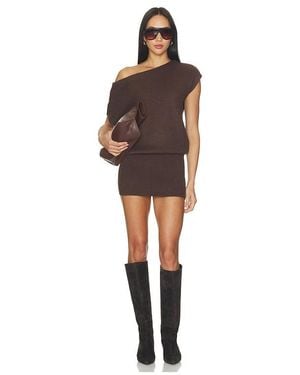 Lovers + Friends Caydin One Shoulder Dress - Brown