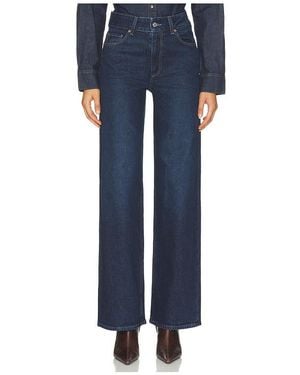 PAIGE Sasha Wide Leg Jeans - Blue