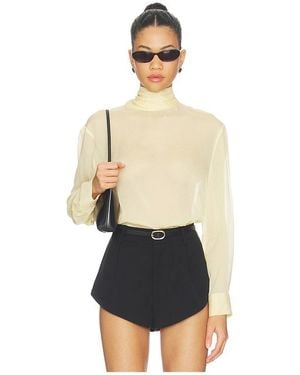 RUE SOPHIE Blusa Celine En Color Amarillo Talla (También En S, Xs, M) - Negro