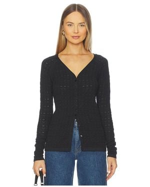 Sanctuary Fitted Raglan Cardigan - Black
