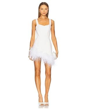 Santa Brands Swan Mini Dress - White