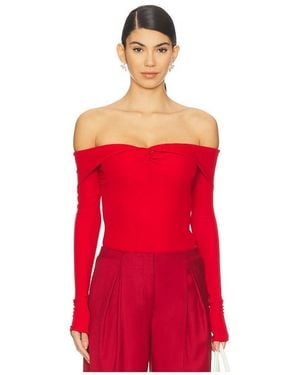 Blumarine Jersey Top - Red