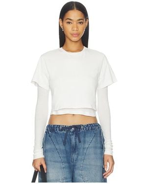 Agolde Romily Tee Shirt - White