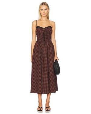 Nia Vestido Thomas En Color Marrón Talla (También En S, Xs) - Multicolor