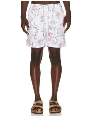 Vintage Summer Ponji Swim Volleys - White